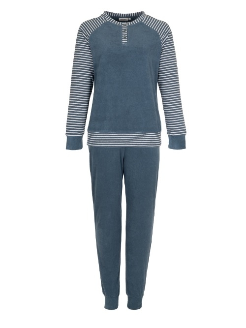 Pastunette Damen navy-blau pyjama