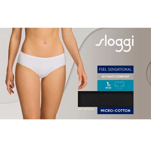 Sloggi Feel Sensational schwarz hipster