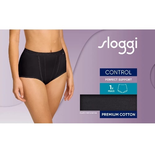 Sloggi Control schwarz slip