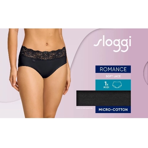 Sloggi Romance schwarz slip
