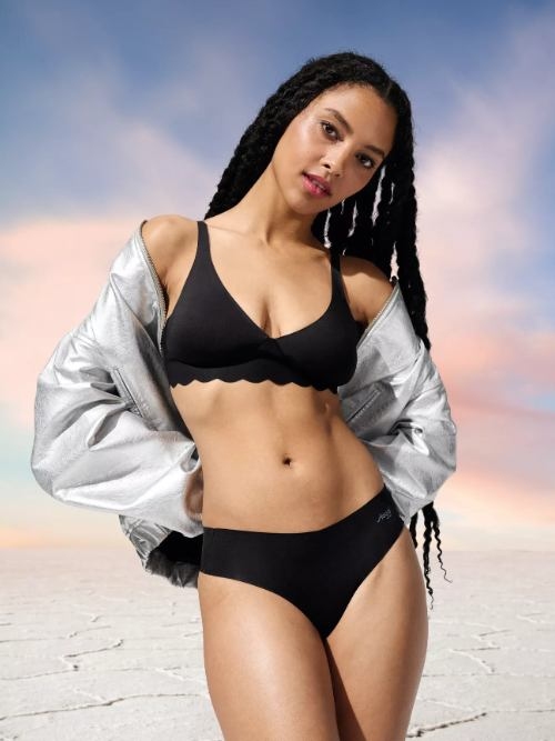 Sloggi Zero Microfibre schwarz nicht geformter bh