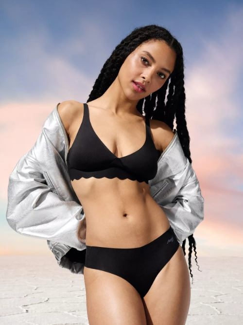 Sloggi Zero Microfibre schwarz string