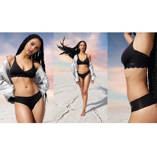 Sloggi Zero Microfibre schwarz string