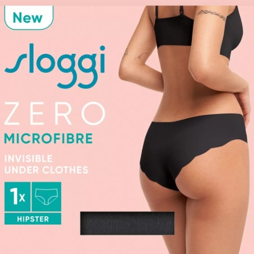 Sloggi Zero Microfibre schwarz hipster