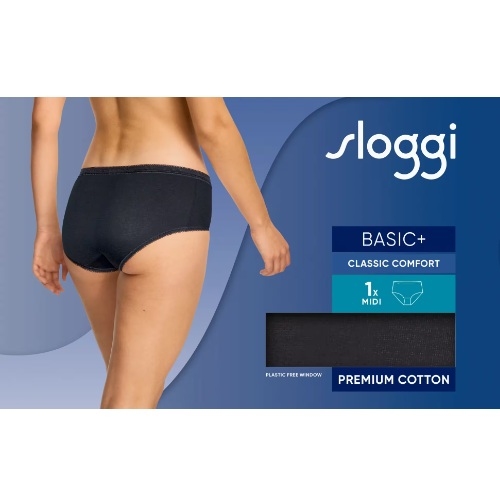 Sloggi Basic+ schwarz slip