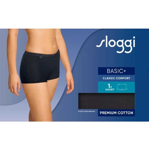 Sloggi Basic+ schwarz hipster