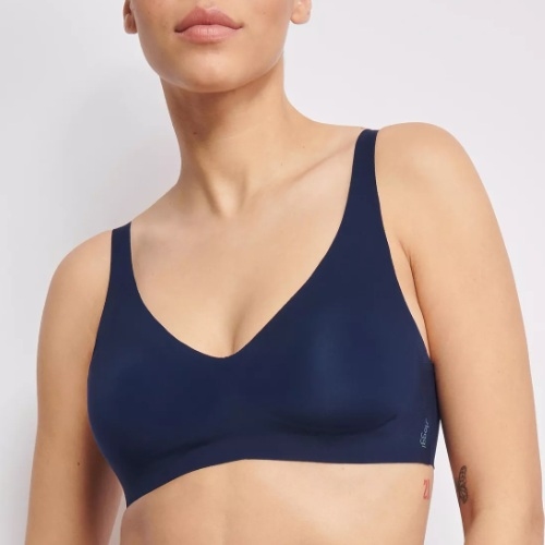 Sloggi Zero Feel navy-blau nicht geformter bh