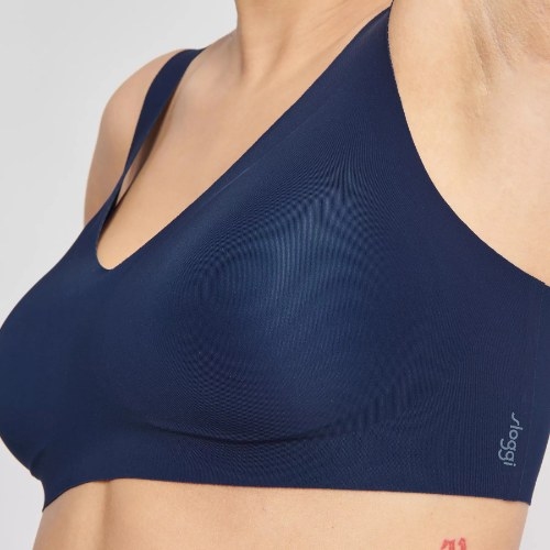 Sloggi Zero Feel navy-blau nicht geformter bh