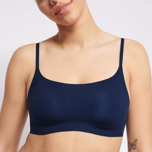 Sloggi Zero Feel navy-blau nicht geformter bh