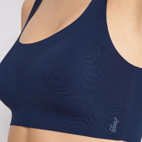 Sloggi Zero Feel navy-blau nicht geformter bh