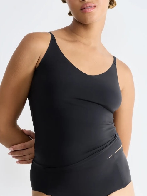 Sloggi Zero Feel schwarz spaghetti top