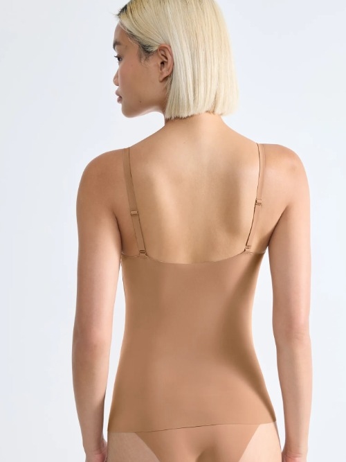 Sloggi Zero Feel braun spaghetti top