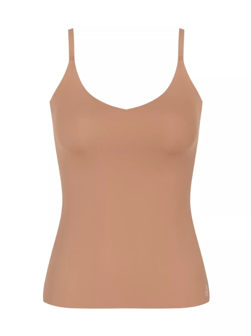 Sloggi Zero Feel braun spaghetti top