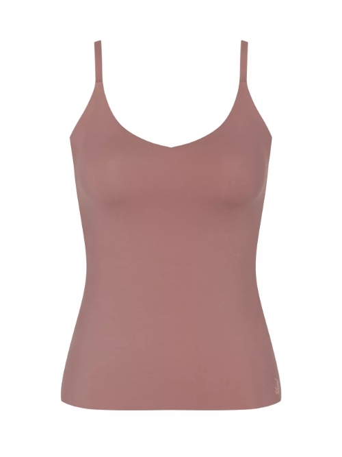 Sloggi Zero Feel braun spaghetti top