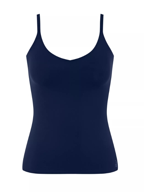 Sloggi Zero Feel navy-blau spaghetti top