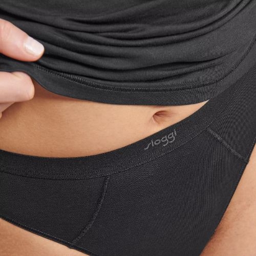 Sloggi  schwarz string