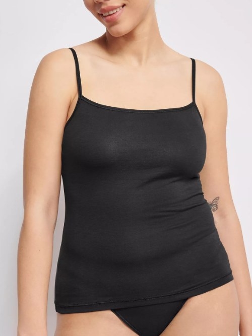 Sloggi Ever Ease schwarz spaghetti top