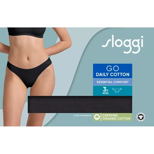 Sloggi GO Daily Cotton schwarz slip