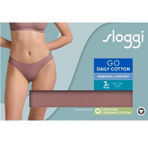 Sloggi GO Daily Cotton braun slip