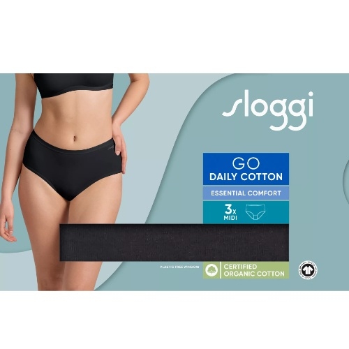 Sloggi GO Daily Cotton schwarz slip