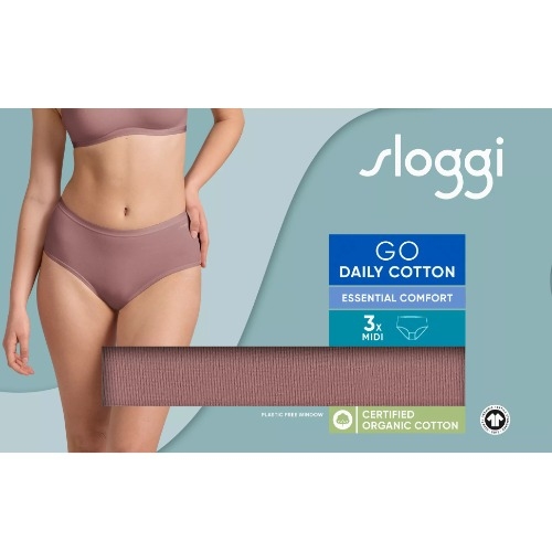 Sloggi GO Daily Cotton braun slip