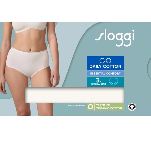 Sloggi GO Daily Cotton weiß hoher slip