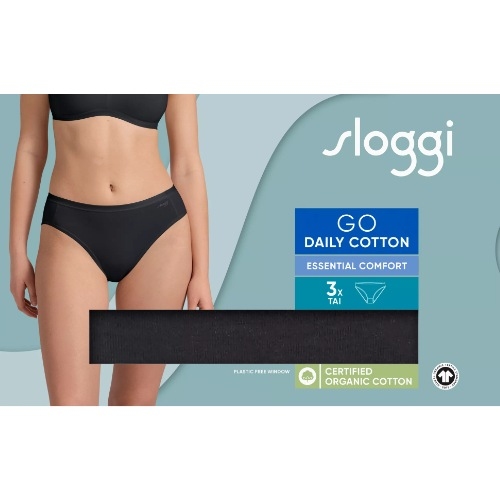 Sloggi GO Daily Cotton schwarz slip