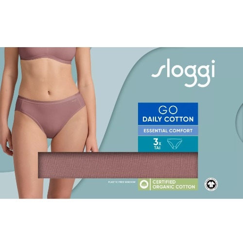 Sloggi GO Daily Cotton braun slip