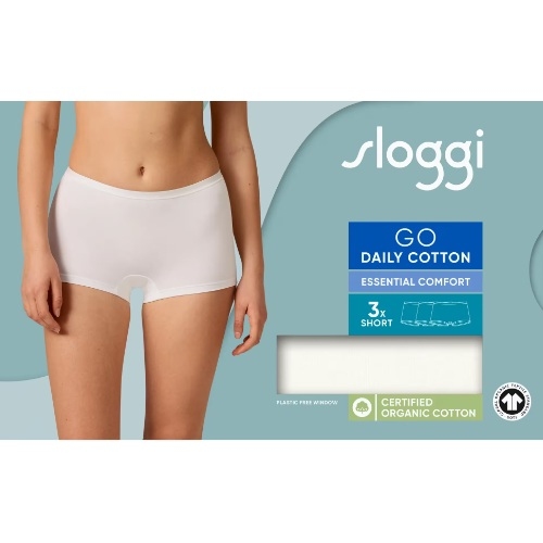 Sloggi GO Daily Cotton weiß hipster
