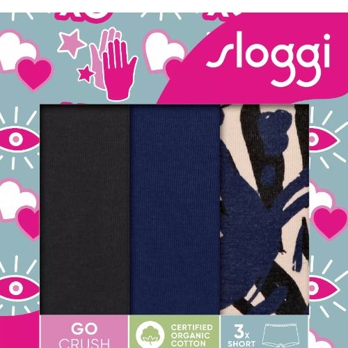 Sloggi GO Crush navy-blau hipster