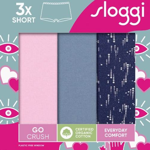 Sloggi GO Crush blau hipster