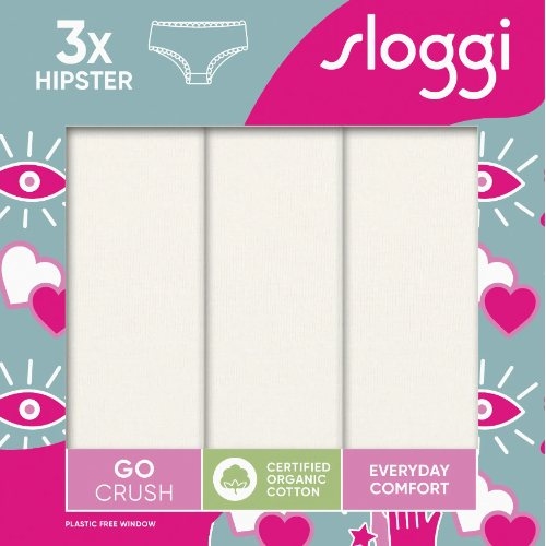 Sloggi GO Crush weiß hipster