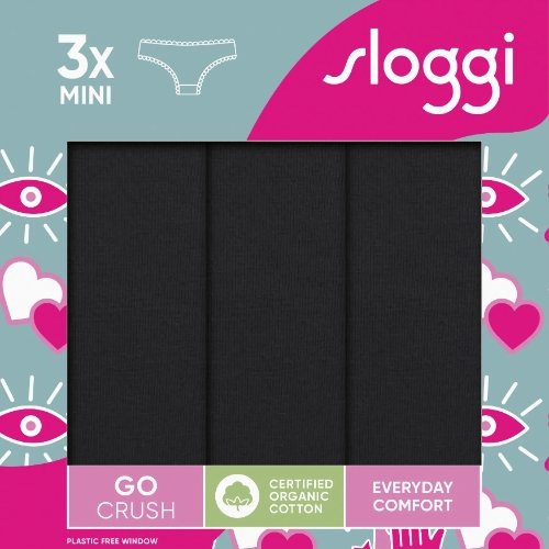 Sloggi GO Crush schwarz slip