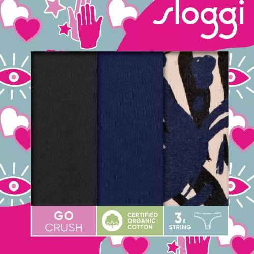 Sloggi GO Crush navy-blau string