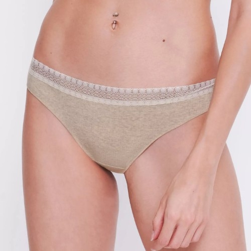 Sloggi GO Ribbed grau brasilianischer slip