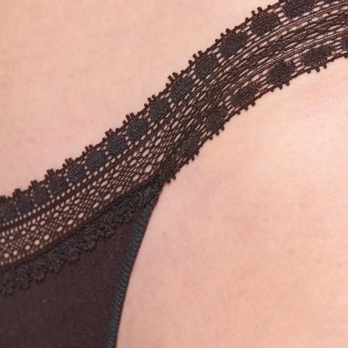 Sloggi GO Ribbed schwarz slip