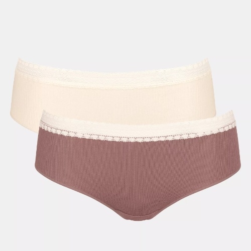 Sloggi GO Ribbed braun hipster