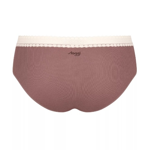 Sloggi GO Ribbed braun hipster