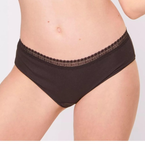 Sloggi GO Ribbed schwarz hipster