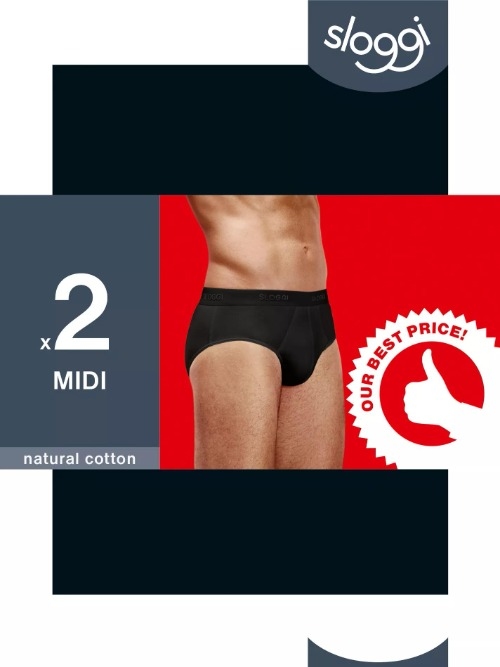 Sloggi Men 24/7 schwarz männer slip
