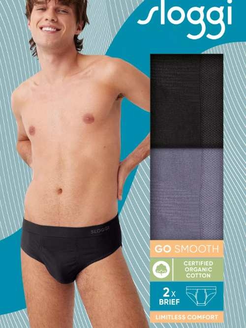 Sloggi Men GO Smooth schwarz slip