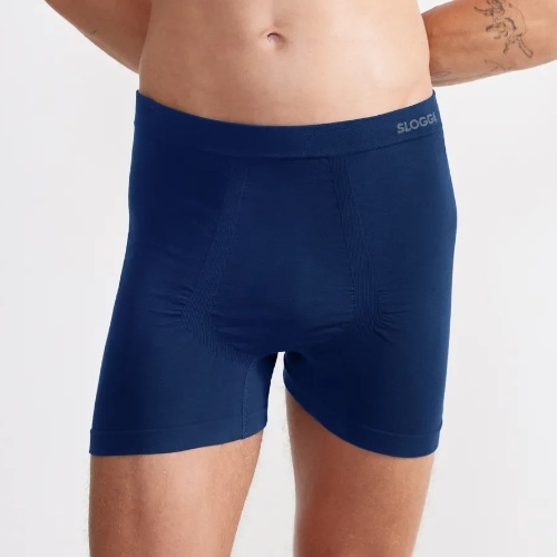 Sloggi Men GO Smooth navy-blau boxershort