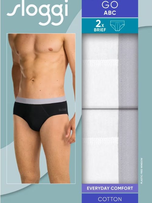 Sloggi Men GO ABC weiß männer slip
