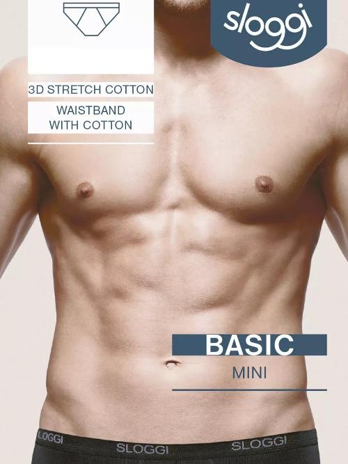 Sloggi Men Basic schwarz männer slip