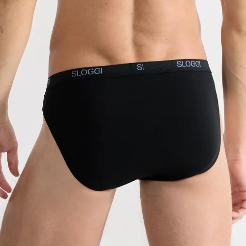 Sloggi Men Basic schwarz männer slip