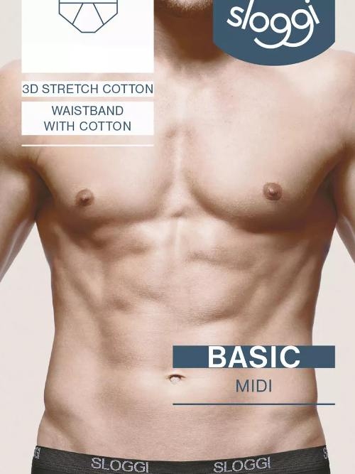 Sloggi Men Basic schwarz männer slip