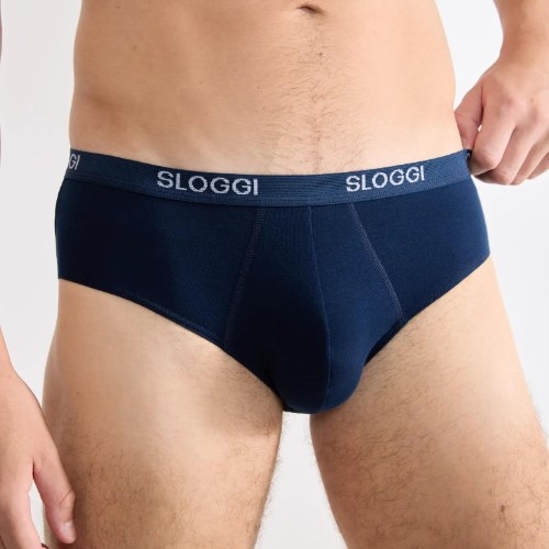 Sloggi Men Basic navy-blau männer slip
