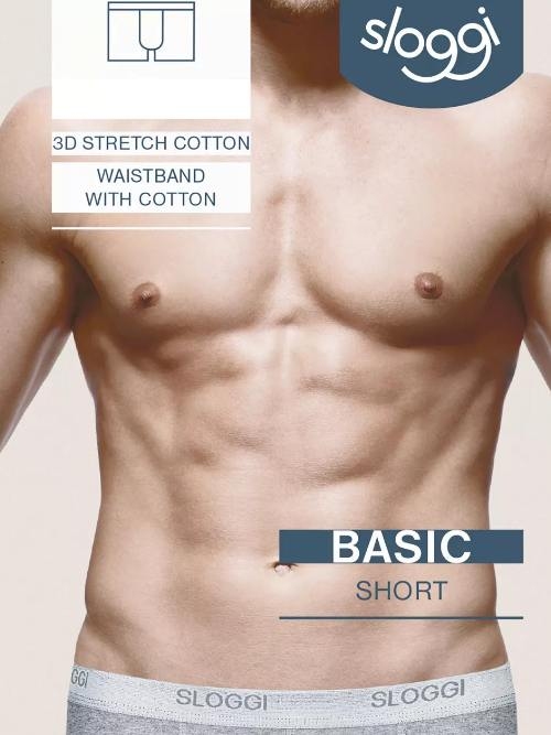 Sloggi Men Basic grau boxershort