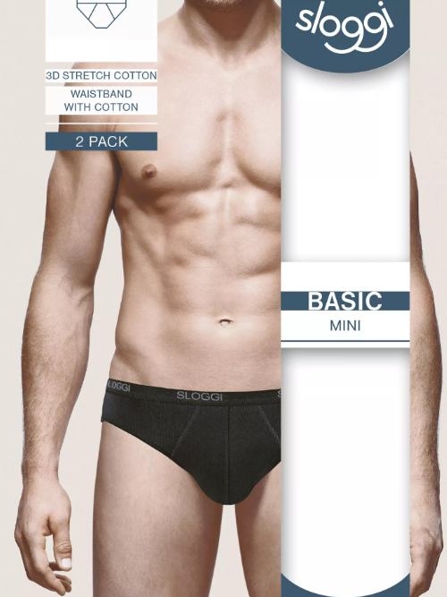 Sloggi Men Basic schwarz männer slip
