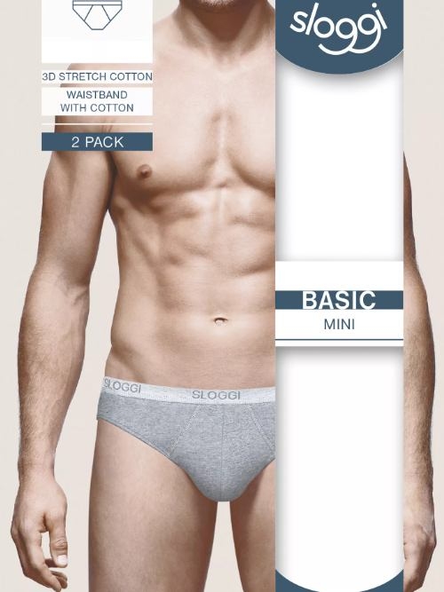 Sloggi Men Basic grau männer slip